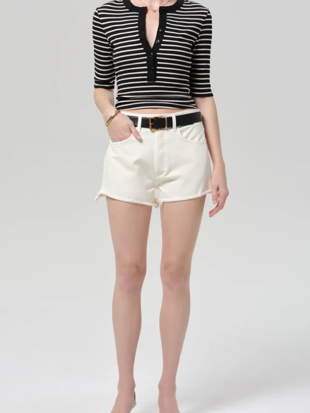CITIZENS OF HUMANITY
MARLOW SHORT | PLASTER